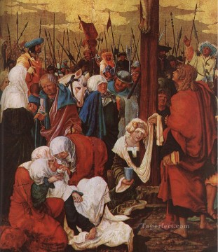 十字架上のキリスト 1520 詳細 1 フランドルの宗教者デニス・ファン・アルスロート Oil Paintings